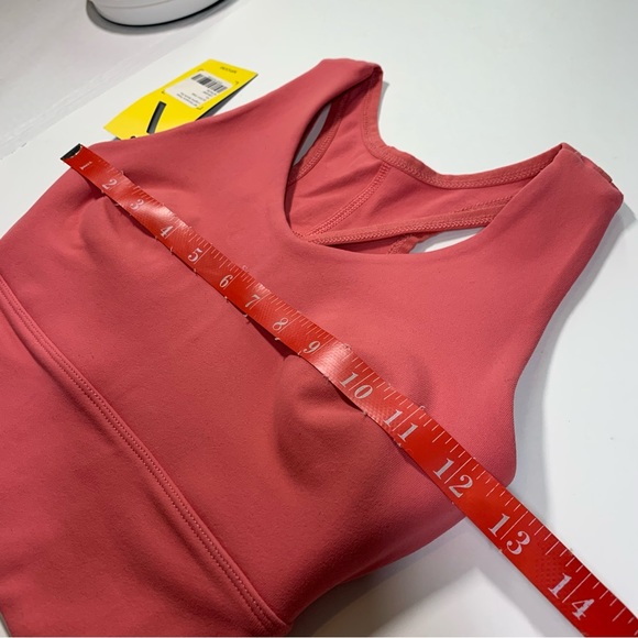 XS MP Women's Power Longline Sports Bra - Berry Pink - Picture 10 of 15